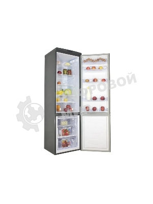 Холодильник DON R-295 GIF графит цветы двухкамерный 259/101л морозилка снизу