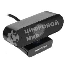Веб-камера Hikvision DS-U02 1920x1080, 30 кадр/с, USB, микрофон, крепление на мониторе