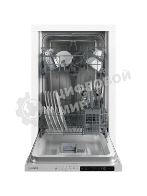 Встраиваемая посудомоечная машина Indesit DIS 1C59, белый, 44.8 см, 10 компл., 48 дБ, класс A