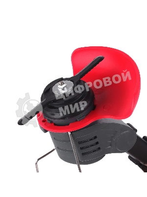 Триммер аккумуляторный Победа ТА 200, 20/21В, с 1 акб 1,5Ач и зу, макс 145мм, пластик. ножи (10шт) + мет. диск 40Т, телескоп