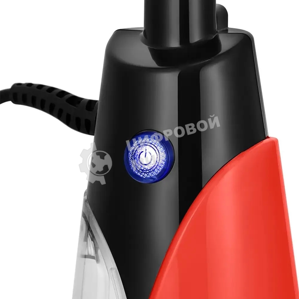 Швабра паровая Kitfort КТ-3939 1300Вт красный/черный