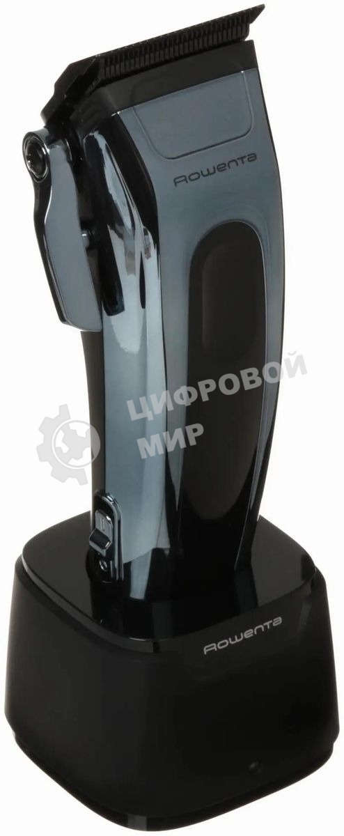 Машинка для стрижки Rowenta TN1551E0 серебристый/черный (насадок в компл:12шт)