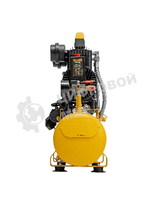 Компрессор безмасляный малошумный Denzel DLP-950/10, 950 Вт,10 л, 2850 об/мин, 170 л/мин