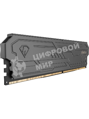 Оперативная память Netac Shadow III, DDR4, 16GB (1x16GB), 3200 MHz, CL16, с радиатором