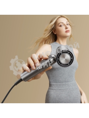 Фен Dreame Pocket High-speed AHD51 серый космос, 1300 Вт, компактный, ионизация