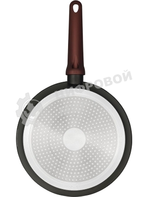 Сковорода Rondell Bojole RDA-2023 круглая 24см покрытие: Xylan Plus ручка несъемная (без крышки) черный