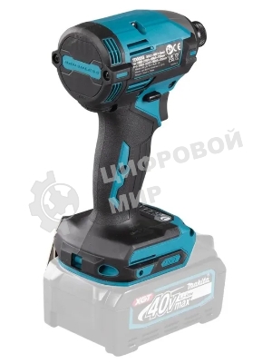 Шуруповерт Makita TD003GZ, 40 В, 0 Ач, 210 Нм, щеточный, ударный