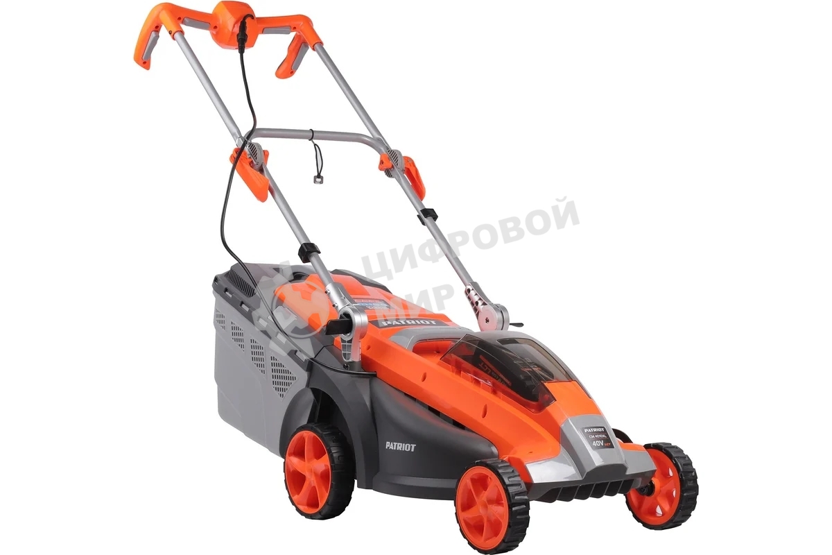 Газонокосилка бензиновая PATRIOT PT 54AS, 53 см, самоходная(3 скорости), 7,5л.с., алюминиевая дека, крданная передача на редуктор колес травосборник 75л