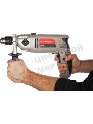 Дрель ударная Интерскол ДУ-16/1000ЭР 1000Вт патрон:кулачковый реверс