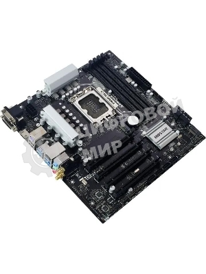 Материнская плата Biostar B760MXC PRO, LGA1700, Intel B760, 4xDDR5, 8xSATA, 2xM.2, 1xPCIe 4.0 x16, DVI-D, HDMI, D-Sub, 1x2.5Gb LAN, 3x3.5 мм, 7.1, microATX