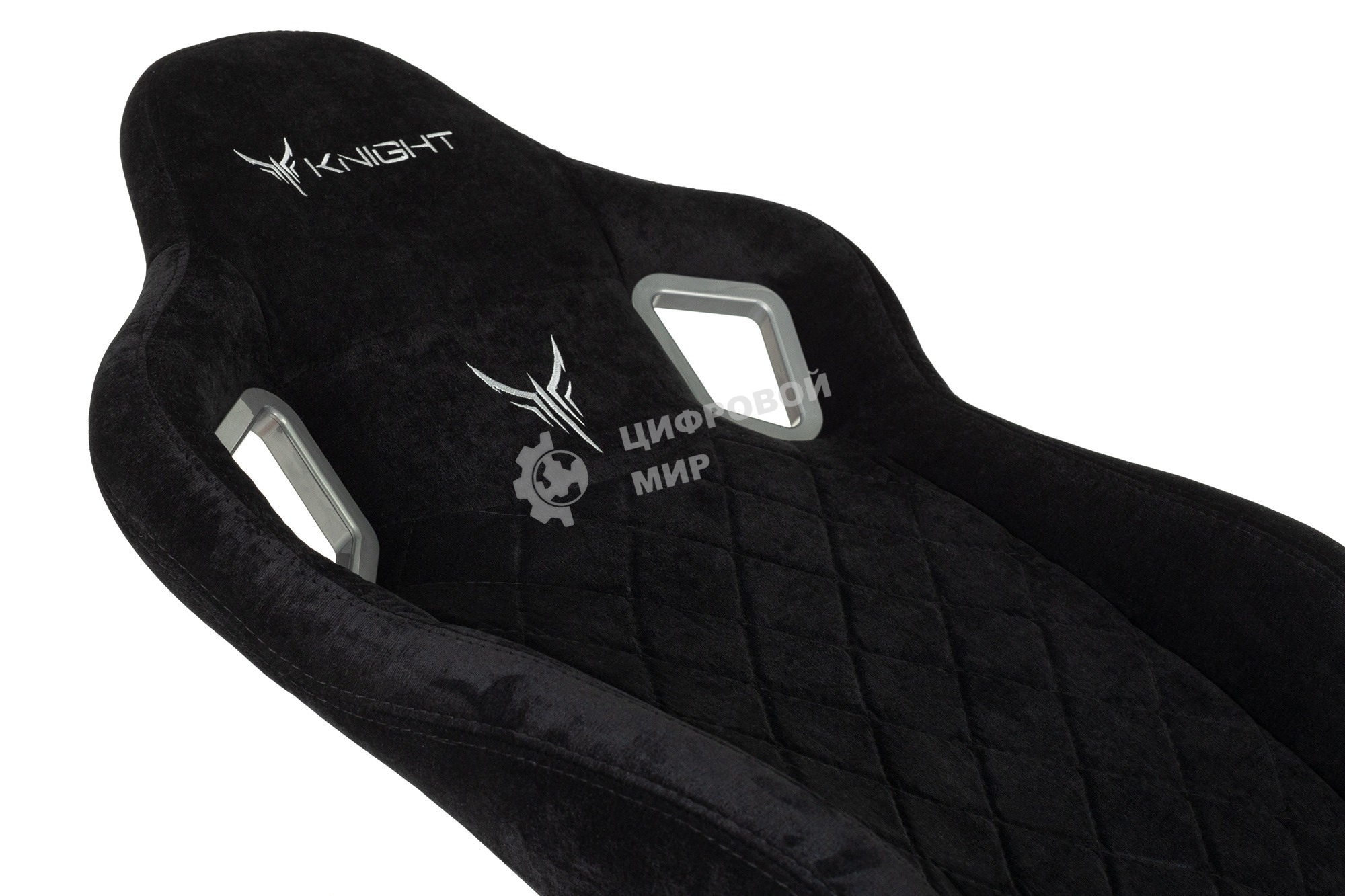 Кресло игровое Бюрократ Knight Outrider Light-20 черный с подголов. крестовина металл