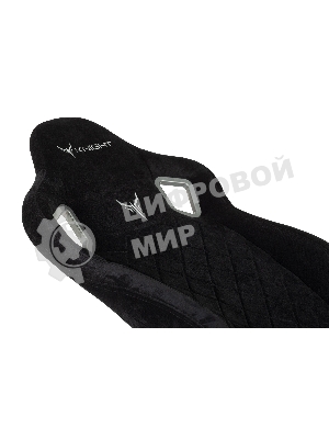 Кресло Бюрократ Knight Outrider Light-20 черный, ткань, 120 кг, механизм качания