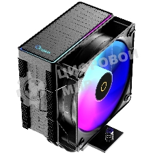 Кулер для процессора Ocypus Gaммa A40 BK ARGb черный 100мм алюминий+медь 2400rpm 29.5db 4-pin 200W 133мм