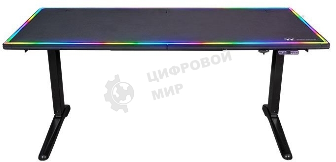 Стол игровой Thermaltake Gaming Desk Level 20 BattleStation Black, Electric, RGb, none Black, Electric, RGb, none