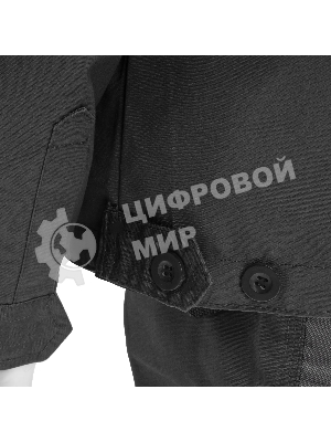 Куртка профессиональная рабочая Denzel 65% полиэстер 35% хлопок, XXXL