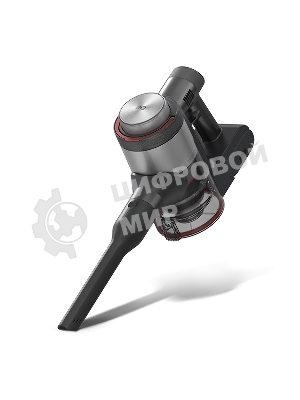 Пылесос вертикальный BQ VCA1005W Aqua Pro PREMIUM серый, питание от аккумулятора, 220 Вт, уборка сухая/влажная, пылесборник 0.5 л