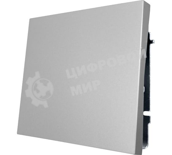 Выключатель 1-кл. СП ZIMA IP20 10А безвинт. зажим серый матовый LEZARD 704-7488-100QC