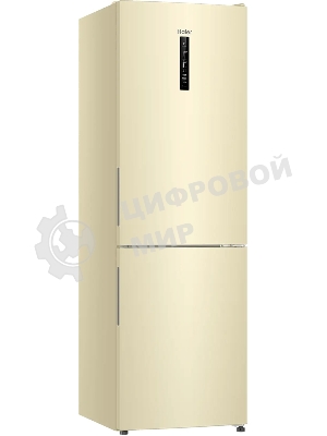 Холодильник Haier CEF536CCG бежевый двухкамерный 240/105 л морозилка снизу, No Frost