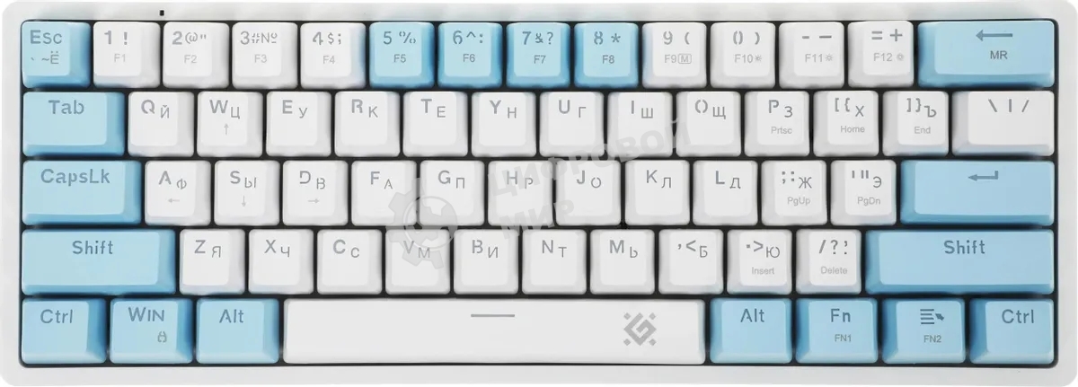 Клавиатура Defender Amox GK-585 проводная, USB Type-A, белый