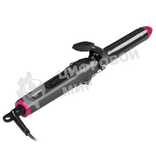 Щипцы для завивки волос БЕРДСК 2301 черный/розовый, 25 мм, 200 °C, 5 режимов