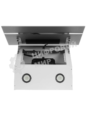 Вытяжка наклонная Elikor Rise WH 60 белый, 60 см, 750 куб. м/ч, 56 дБ