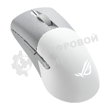 Мышь беспроводная/проводная ASUS ROG Keris Wireless AimPoint белый, 36000 dpi, радиоканал, Bluetooth, USB, кнопки - 5