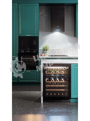 Винный шкаф LEX LWD6046BL dual zone 1-нокамерн. черный