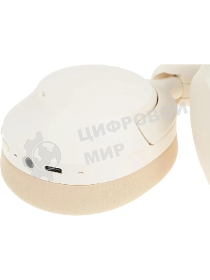 Беспроводные/проводные наушники Creative Zen Hybrid 2 бежевый, полноразмерные, Bluetooth + проводной, активное шумоподавление