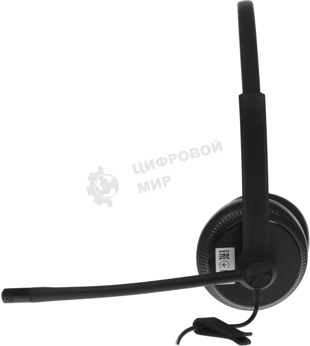 Гарнитура проводная YEALINK YHS34 Dual Дуо, Проводная, HD звук, QD, RJ9, шт