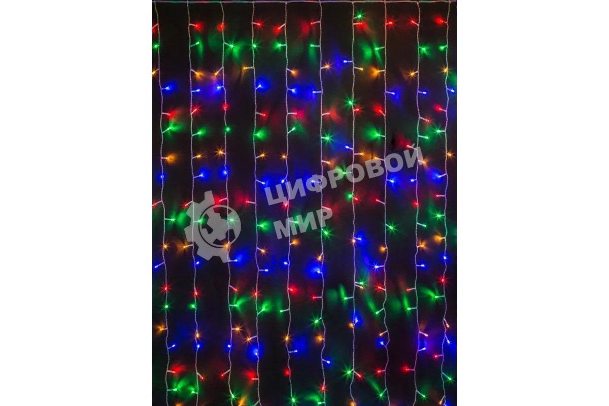 Гирлянда Navigator NGF-D022-01 (занавес RGbY 192 1.5х1.5м IP20 TR)