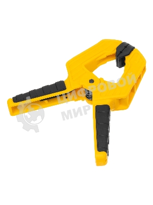 Струбцина клещеобразная Denzel усиленная 50 х 35 мм, двухкомпонентные рукоятки