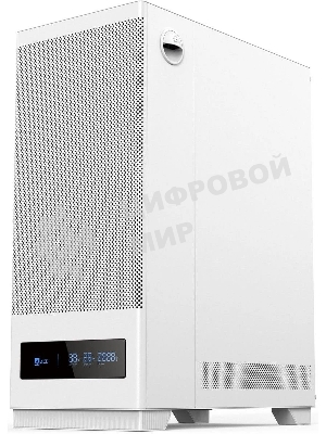Компьютерный корпус ACD Citadel 108DW ATX, Type-C + 2 X USB ports + HD audio combo, Mesh, TG, белый