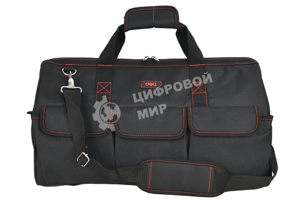 Сумка для инструментов Deli DL430904 Black Edition