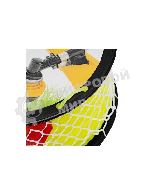 Леска для триммера Denzel витой квадрат, 2,7мм х 196м, на DIN катушке FLEX CORD