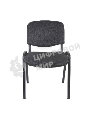 Стул OLSS ИЗО В-40 ткань темно-серый черная порошковая краска