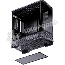 Корпус Jonsbo D400 Black, Midi-Tower, чёрный