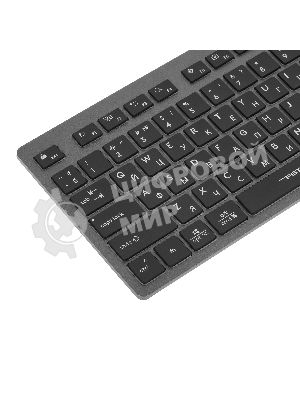 Клавиатура A4Tech Fstyler FX60H проводная, USB Type-A, серый