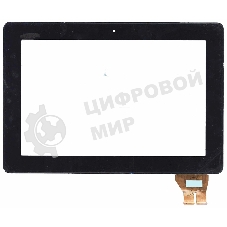 Сенсорное стекло (тачскрин) для Asus PadFone 3 A80 5363N FPC-1, черное