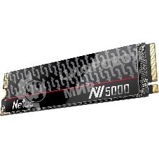 Накопитель SSD Netac NV5000-T, 1Tb, M.2 2280, PCIe 4.0 x4, NVMe, R/W 4800/4600, с радиатором