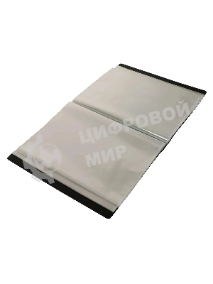 Папка с 100 прозрачными вкладками Бюрократ DeLuxe DLVBOX100RED A4, пластик, 0.7мм, красный в коробе