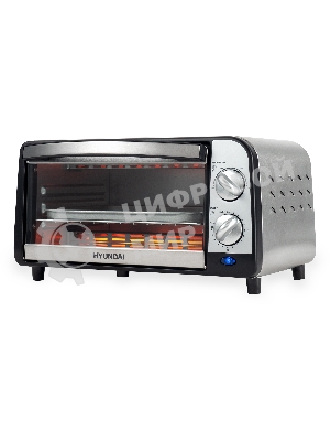 Мини-печь Hyundai MIO-HY071 9 л, 800 Вт, серебристый