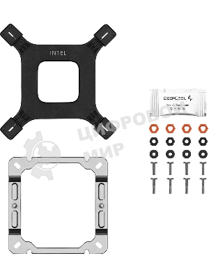 Кулер для процессора DEEPCOOL AG500 WH ARGB V2 белый 120мм алюминий+медь 1850rpm 29.4db 4-pin 240W 155мм