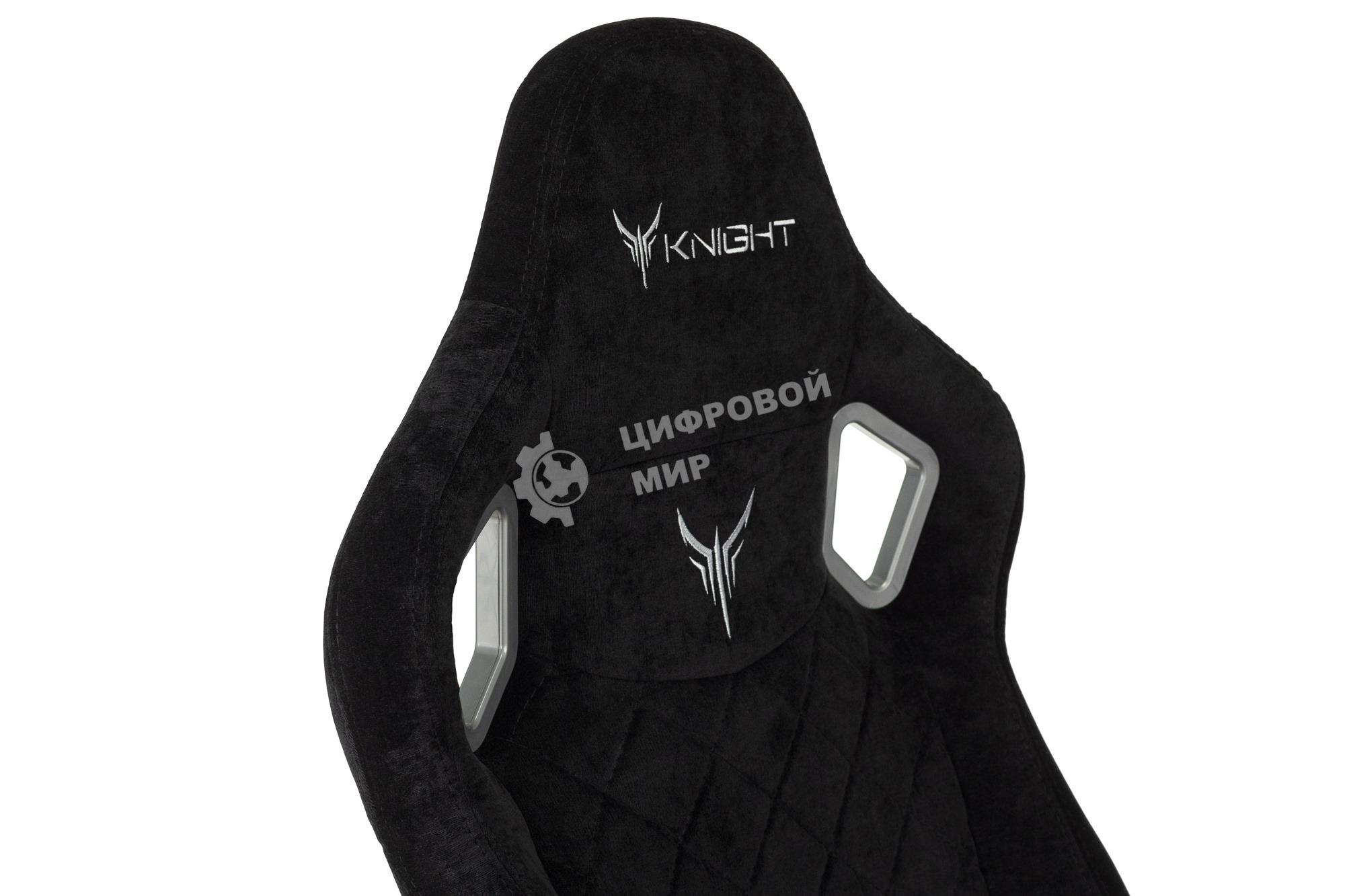 Кресло игровое Бюрократ Knight Outrider Light-20 черный с подголов. крестовина металл