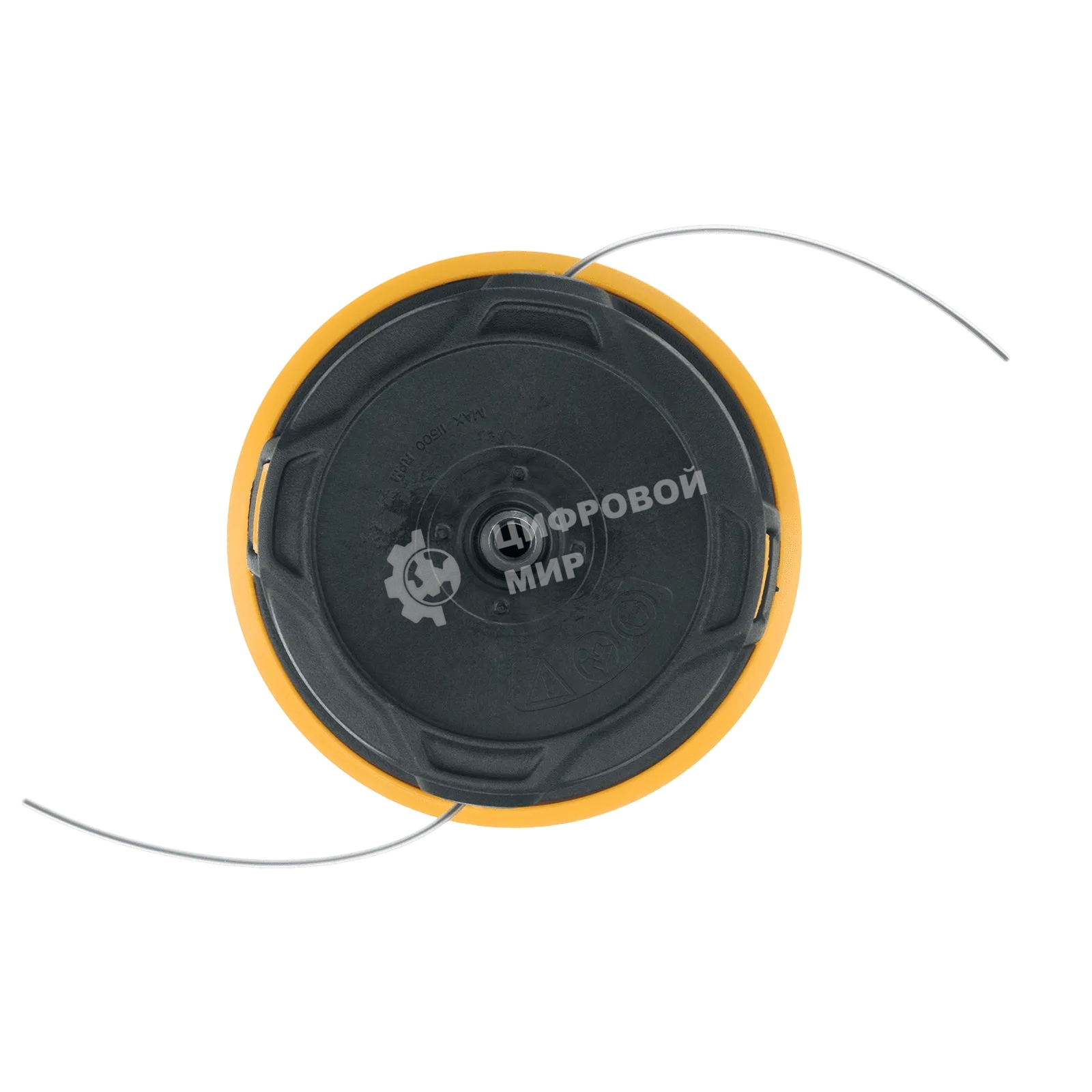 Катушка триммера Denzel полуавтомат. гайка М10х1,25L; гайка М12х1,5L; гайка М12х1,75L