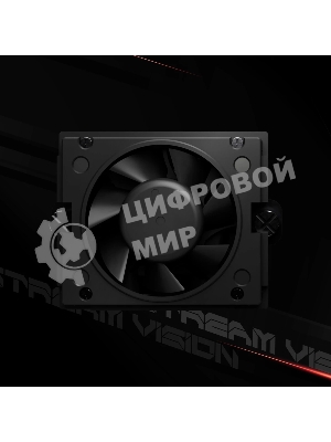 Система водяного охлаждения Thermalright Stream Vision 360 Soc-AM5/AM4/1200/1700/1851 черный 4-pin 28.1dB Al LCD Ret (S-VISION-360-BL)