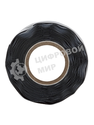 Изолента ЭРА PRO PROSS25 силиконовая самослипающаяся 25 мм х 3 м черная