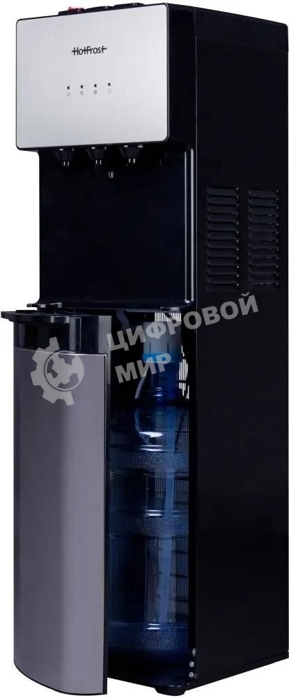 Кулер Hotfrost V400AS напольный компрессорный серебристый/черный