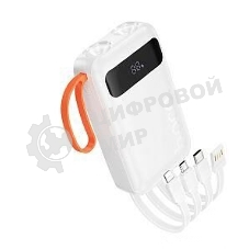 Портативный аккумулятор HOCO (6942007653367) J151 10000mAh 1USB+1Type-C 2.0A, белый
