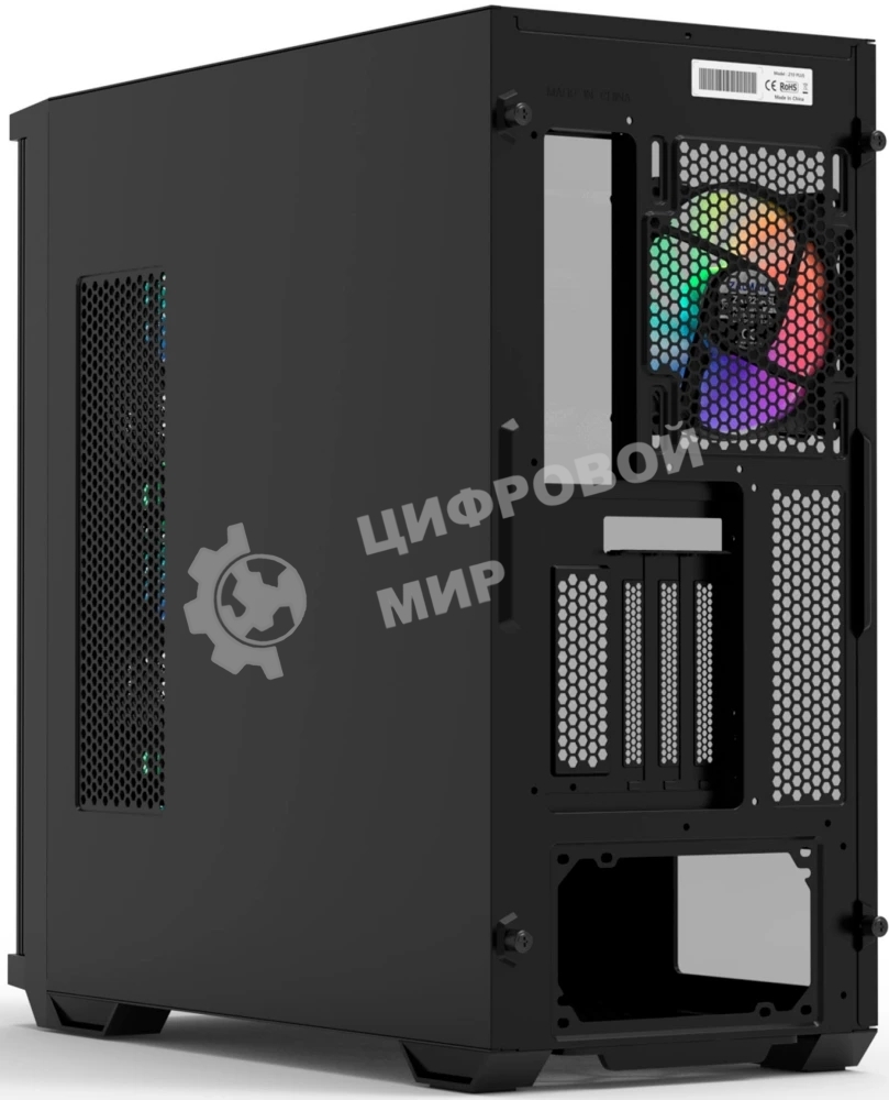 Компьютерный корпус ZALMAN Z10 DUO, ATX, BLACK, WINDOW, 2x3.5