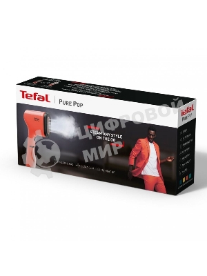 Отпариватель Tefal DT2022E1 красный, 1300 Вт, 20 г/мин, 70 мл
